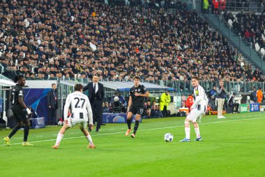 Torino (İtalya), 04 / 11 / 2025 - Şampiyonlar Ligi grup safhasında Juventus ve Sporting arasında oynanan maçın dördüncü turu için Allianz Juventus 'ta (edson de souza / theenews2)