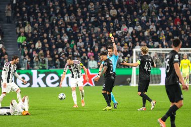 Torino (İtalya), 04 / 11 / 2025 - Şampiyonlar Ligi grup safhasında Juventus ve Sporting arasında oynanan maçın dördüncü turu için Allianz Juventus 'ta (edson de souza / theenews2)