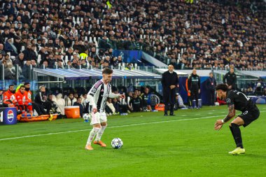 Torino (İtalya), 04 / 11 / 2025 - Şampiyonlar Ligi grup safhasında Juventus ve Sporting arasında oynanan maçın dördüncü turu için Allianz Juventus 'ta (edson de souza / theenews2)
