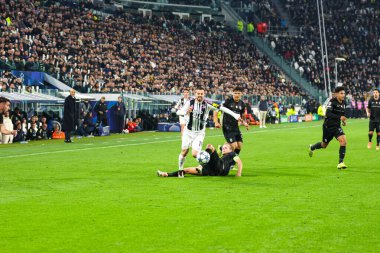 Torino (İtalya), 04 / 11 / 2025 - Şampiyonlar Ligi grup safhasında Juventus ve Sporting arasında oynanan maçın dördüncü turu için Allianz Juventus 'ta (edson de souza / theenews2)