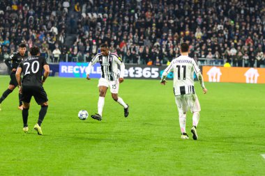 Torino (İtalya), 04 / 11 / 2025 - Şampiyonlar Ligi grup safhasında Juventus ve Sporting arasında oynanan maçın dördüncü turu için Allianz Juventus 'ta (edson de souza / theenews2)