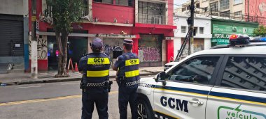 Sao Paulo (SP), Brezilya 05 / 011 / 2025 - En büyük fuhuş bölgelerinden biri olarak bilinen Sao Paulo 'nun orta kesimindeki Rua dos Andradas' da 69 olarak bilinen bina bir istilaya maruz kaldı (oslaim brito / thenews2)