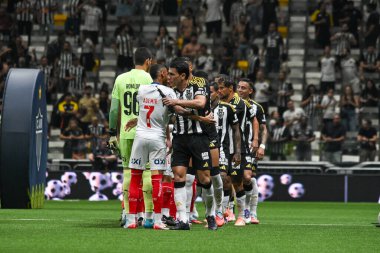 Belo Horizonte (MG), Brezilya 05 / 11 / 2025 Player Ademir, Atletico Mineiro ve Bahia arasında oynanan 2025 Brasileirao maçı sırasında, Arena MRV Stadyumu 'nda (paulo ti / theenews2)