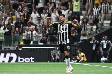 Belo Horizonte (MG), Brezilya 05 / 11 / 2025 Oyuncu Hulk, Atletico Mineiro ve Bahia arasında oynanan 2025 Brasileirao için geçerli olan maçta, Arena MRV Stadyumu 'nda (paulo ti / theenews2)
