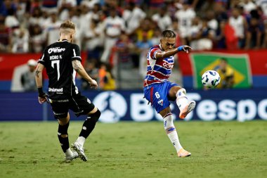 Fortaleza (CE), 06 / 11 / 2025 Players Pedro Henrique ve Breno Pacheco Ceara ile Fortaleza arasında oynanan maçta 2025 Brezilya Şampiyonası Serisi A 'nın 32. turunda (lc moreira / theenews2)