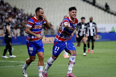 Fortaleza (CE), 06 / 11 / 2025 Player Barreiro, 2025 Brezilya Serie A Şampiyonası 'nın 32. turu için Ceara ve Fortaleza arasında oynanan karşılaşmada golünü kutluyor (lc moreira / theenews2)