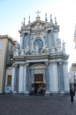 Torino (İtalya), 05 / 11 / 2025 - Piazza San Carlo, Torino 'nun tarihi merkezindeki en önemli meydanlardan biri. (Edson de souza / the newws2)
