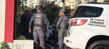 Sao Paulo (SP), Brezilya 11 / 12 / 2025 - Campo Belo 'daki 27. polis bölgesinde bir kişi vuruldu. Polis, saldırının daha fazla soruşturulması ve adli analizi için bölgeyi tecrit etti (oslaim brito / the new ws2)
