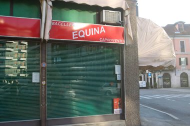 Sesto San Giovanni (İtalya), 12 / 11 / 2025 - Milano 'nun Sesto San Giovanni kentindeki At Kasabı, 12 Kasım 2025 günü öğleden sonra. (Edson De Souza / Yeniler 2)