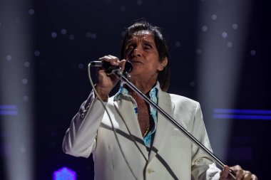 Sao Paulo (SP), Brezilya 11 / 14 / 2025 - Şarkıcı Roberto Carlos, 14 Kasım 2025 Cuma günü Sao Paulo kentindeki Suhai Music Hall 'da düzenlendi. (Pedro Paulo Diaz / Tepe2) 