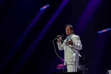 Sao Paulo (SP), Brezilya 11 / 14 / 2025 - Şarkıcı Roberto Carlos, 14 Kasım 2025 Cuma günü Sao Paulo kentindeki Suhai Music Hall 'da düzenlendi. (Pedro Paulo Diaz / Tepe2) 