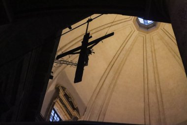 Milan (İtalya), 11 / 14 / 2025 - San Lorenzo Bazilikası (Milano, San Lorenz 'de), tam adı San Lorenzo Maggiore Üniversite Bazilikası (Edson de souza / thenews2)