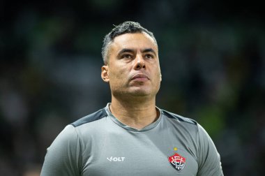 Sao Paulo (SP), 11 / 19 / 2025 - Palmeiras ve Vitoria arasındaki maçta Koç Jair Ventura, Brezilya futbol şampiyonasının 37. turu için 19 Kasım 2025 Çarşamba gecesi Allianz Parque 'da (ronaldo barreto / thenews2)