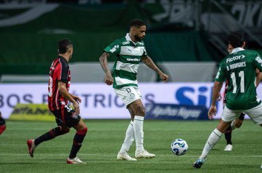 Sao Paulo (SP), 11 / 19 / 2025 - Brezilya futbol şampiyonasının 37. turu için Palmeiras ve Vitoria arasındaki maç, 19 Kasım 2025 Çarşamba gecesi Allianz Parque 'da (ronaldo barreto / thews2)