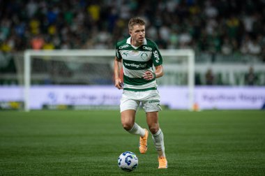 Sao Paulo (SP), 11 / 19 / 2025 - Bruno Fuchs, Brezilya futbol şampiyonasının 37. turunda, 19 Kasım 2025 Çarşamba gecesi Allianz Parque 'da (ronaldo barreto / thenews2)