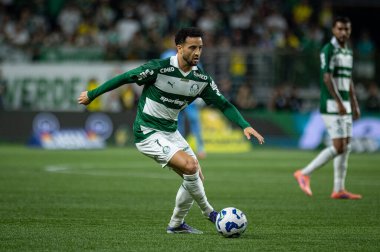 Sao Paulo (SP), 11 / 19 / 2025 - Brezilya futbol şampiyonasının 37. turu için Palmeiras ve Vitoria arasındaki maç, 19 Kasım 2025 Çarşamba gecesi Allianz Parque 'da (ronaldo barreto / thews2)