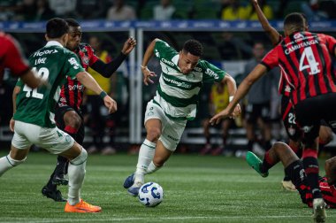 Sao Paulo (SP), 11 / 19 / 2025 - Brezilya futbol şampiyonasının 37. turu için Palmeiras ve Vitoria arasındaki maç, 19 Kasım 2025 Çarşamba gecesi Allianz Parque 'da (ronaldo barreto / thews2)