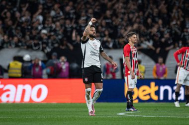 Sao Paulo (SP), 11 / 20 / 2025 - Yuri Alberto, Korintliler ve Sao Paulo arasındaki maçtaki golünü Brezilya futbol şampiyonasının 34. turu (ronaldo barreto / thenews2)