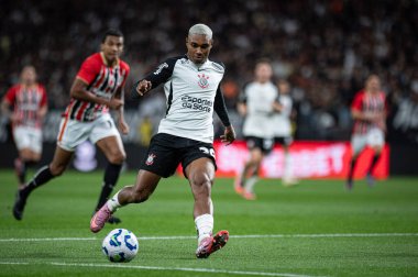 Sao Paulo (SP), 11 / 20 / 2025 - Vitinho, Brezilya futbol şampiyonasının 34. turu için geçerli olan Corinthians ve Sao Paulo arasında 20 Kasım 2025 Perşembe gecesi, Neo Quimica Arena 'da (ronaldo barreto / theenews2)