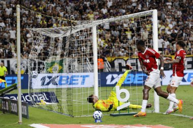 Fortaleza (CE), 11 / 20 / 2025 - Football / Ceara vs Fortaleza - Player Ricardo Matias 'a karşı - 2025 Brezilya Serie A şampiyonasının 34. turu için geçerli olan Ceara ve Fortaleza arasındaki maçta golünü kutluyor. (Ic moreira\ yeni2)