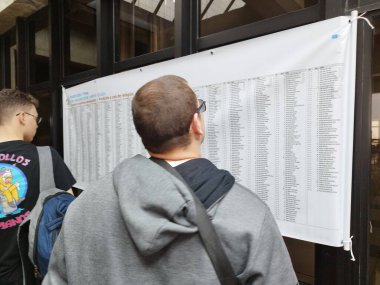 Sao Paulo (SP), 11 / 23 / 2025 - Eğitim / Üniversite Giriş Sınavı / FUVEST / USP - Öğrencilerin Sao Paulo 'nun güneyindeki Chacara Santo Antonio' daki UNIP Üniversitesi 'ne giriş sınavının birinci safhasına girmesi. (Leandro Chemalle\ Yeni 2)) 
