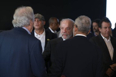 Sao Paulo (SP), 11 / 20 / 2025 - Salon / Automobile / Lula / SP - Luiz Inacio Lula da Silva, Brezilya Cumhurbaşkanı, Sao Paulo Auto Show 'un açılışında. Etkinlik, Sao Paulo kentindeki Anhembi 'de düzenlenmektedir. (leco viana\ yeni2))  