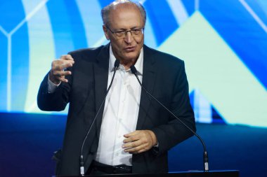 Sao Paulo (SP), 11 / 20 / 2025 - Salon / Otomobil / Lula / SP - Brezilya Başkan Yardımcısı Geraldo Alckmin, 2025 Uluslararası Otomobil Fuarı 'nın açılışında, etkinlik Sao Paulo kentinin Anhembi kentinde düzenlendi. (leco viana\ yeni2))  