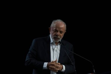 Sao Paulo (SP), 11 / 20 / 2025 - Salon / Automobile / Lula / SP - Luiz Inacio Lula da Silva, 2025 Uluslararası Otomobil Fuarı 'nın açılışında, etkinlik Sao Paulo kentinin Anhembi kentinde düzenlendi. (leco viana\ yeni2))   