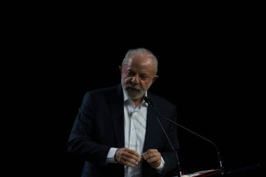 Sao Paulo (SP), 11 / 20 / 2025 - Salon / Automobile / Lula / SP - Luiz Inacio Lula da Silva, 2025 Uluslararası Otomobil Fuarı 'nın açılışında, etkinlik Sao Paulo kentinin Anhembi kentinde düzenlendi. (leco viana\ yeni2))   