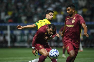 Sao Paulo (SP), 11 / 22 / 2025 - Brezilya futbol şampiyonasının 35. turu için Palmeiras ve Fluminense arasındaki maç, 22 Kasım 2025 Cumartesi gecesi, Sao Paulo-SP 'deki Allianz Parque' da. (ronaldo barre to\ the new 2)
