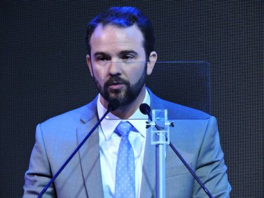 Sao Paulo (SP), 11 / 24 / 2025 - Ekonomi / Banks / FEBRABAN / SP - Sao Paulo 'daki Eşsiz Otel' de düzenlenen FEBRABAN banka yöneticilerinin yıllık öğle yemeğinde Maliye Bakan Vekili Dario Durigan. (Leandro Chemalle\ Yeni 2))  