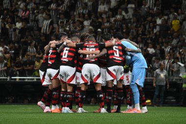 Belo Horizonte (MG), 11 / 25 / 2025 - Flamengo oyuncuları Atletico Mineiro ve Flamengo arasında oynanan maçta, Belo Horizonte kentindeki Arena MRV 'de düzenlenen 2025 Brezilya Şampiyonası için geçerlidir. (paulo ti\thenews2)