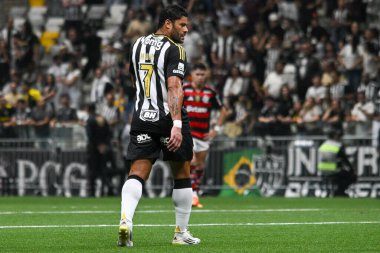 Belo Horizonte (MG), 11 / 25 / 2025 - Belo Horizonte şehrindeki Arena MRV 'de düzenlenen 2025 Brezilya Şampiyonası için geçerli olan Atletico Mineiro ve Flamengo arasında oynanan maçta Hulk. (paulo ti\thenews2)