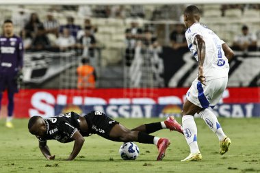 Fortaleza (CE), 11 / 29 / 2025 Players Dieguinho ve Wallace, Ceara (CE) ve Cruzeiro (MG) arasında oynanan 2025 Brezilya Serie A şampiyonasının 36. turu sırasında, Cumartesi gecesi, Arena Castela 'da (Ic moreira / thenews2))