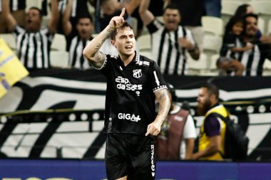 Fortaleza (CE), 11 / 29 / 2025 Player Zanocelo, Ceara (CE) ve Cruzeiro (MG) arasında oynanan 2025 Brezilya Serie A şampiyonasının 36. turu maçında attığı golü kutluyor. (Ic moreira / thenews2))