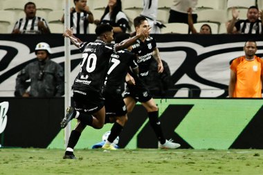 Fortaleza (CE), 11 / 29 / 2025 Player Zanocelo, Ceara (CE) ve Cruzeiro (MG) arasında oynanan 2025 Brezilya Serie A şampiyonasının 36. turu maçında attığı golü kutluyor. (Ic moreira / thenews2))