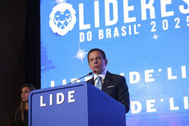 Sao Paulo, Brezilya, 1 Aralık 2025, Joao Doria, Sao Paulo 'nun kurucusu, eş başkanı ve eski valisi, Brezilya' nın 15.)