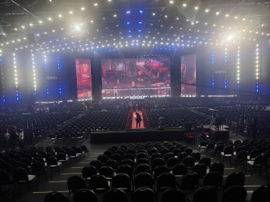 Sao Paulo (SP), Brezilya 03 / 12 / 2025 - Sao Paulo 'nun güney bölgesindeki Sao Paulo Fuarı' nda Comic-Con Experience CCXP25 Yıldırım Sahnesi. (Fotoğraf: Leandro Chemalle / The Newws2)