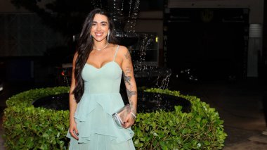 Sao Paulo (SP), Brezilya 03 / 12 / 2025 Giovanna Lima, şarkıcı Rodriguinho ve Bruna Amaral 'ın düğününde, Sao Paulo' daki bir açık büfede, 3 Aralık 2025 Çarşamba akşamı. (Milene cardoso / the newws2)