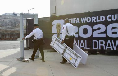4 Aralık 2025, Washington DC, Maryland, ABD: FIFA Dünya Kupası Final Çekilişinin yapıldığı John F. Kennedy Sahne Sanatları Merkezi cephesi (niyi fote / theenews2)