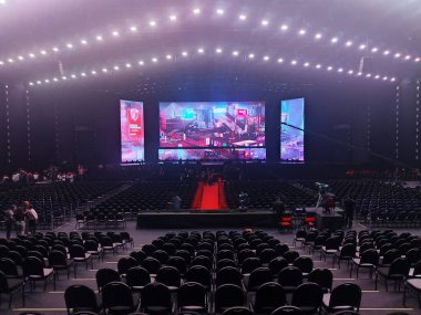 Sao Paulo (SP), Brezilya 03 / 12 / 2025 - Sao Paulo 'nun güney bölgesindeki Sao Paulo Fuarı' nda Comic-Con Experience CCXP25 Yıldırım Sahnesi. (Fotoğraf: Leandro Chemalle / The Newws2)