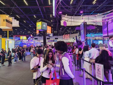 Sao Paulo (SP), Brezilya 03 / 12 / 2025 - Comic-Con Experience CCXP25 'in Sao Paulo' nun güney bölgesindeki ilk gününde kalabalık hareketi. (Fotoğraf: Leandro Chemalle / Theenews2 / Depozito Fotoğrafları) 