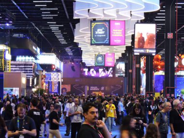 Sao Paulo (SP), Brezilya 03 / 12 / 2025 - Comic-Con Experience CCXP25 'in Sao Paulo' nun güney bölgesindeki ilk gününde kalabalık hareketi. (Fotoğraf: Leandro Chemalle / Theenews2 / Depozito Fotoğrafları) 