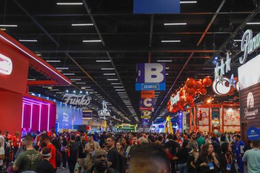 Sao Paulo (SP), Brezilya 03 / 12 / 2025 - Comic-Con Experience CCXP25 'in Sao Paulo' nun güney bölgesindeki ilk gününde kalabalık hareketi. (Fotoğraf: Leandro Chemalle / Theenews2 / Depozito Fotoğrafları) 