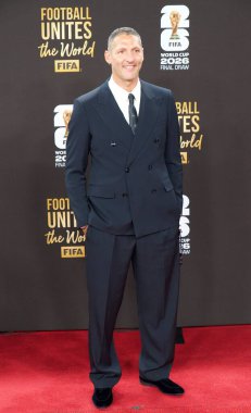 FIFA Dünya Kupası finalinin kırmızı halısı Washington 'daki John F. Kennedy Center' da çekildi. 5 Aralık 2025, Washington DC, Maryland, ABD: Dünya Futbolu ikonları ve Kırmızı Halı sırasındaki ünlü Amerikan ileri gelenleri. (niyi fote\ theenews2)