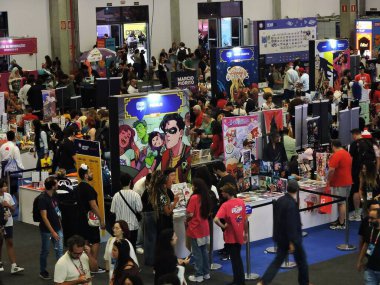 Sao Paulo (SP), Brezilya 05 / 12 / 2025 - 5 Aralık 2025 Cuma günü Sao Paulo şehrinin güneyindeki Sao Paulo Expo 'da düzenlenen üçüncü günde kalabalık hareketi. (Leandro Chemalle / Yeniler 2) 