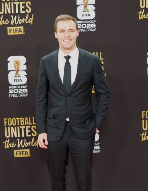 FIFA Dünya Kupası finalinin kırmızı halısı Washington 'daki John F. Kennedy Center' da çekildi. 5 Aralık 2025, Washington DC, Maryland, ABD: Dünya Futbolu ikonları ve Kırmızı Halı sırasındaki ünlü Amerikan ileri gelenleri. (niyi fote\ theenews2)