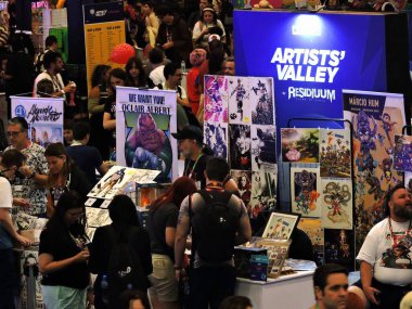 Sao Paulo (SP), Brezilya 05 / 12 / 2025 - 5 Aralık 2025 Cuma günü Sao Paulo şehrinin güneyindeki Sao Paulo Expo 'da düzenlenen üçüncü günde kalabalık hareketi. (Leandro Chemalle / Yeniler 2) 