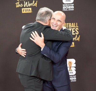Red Carpet FIFA World Cup Final Draw at The John F. Kennedy Center in Washington DC. December 5, 2025, Washington DC, Maryland, USA: Roberto Martinez national soccer team coach of Portugal. (niyi fote\thenews2)