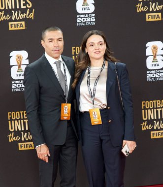 FIFA Dünya Kupası finalinin kırmızı halısı Washington 'daki John F. Kennedy Center' da çekildi. 5 Aralık 2025, Washington DC, Maryland, ABD: Dünya Futbolu ikonları ve Kırmızı Halı sırasındaki ünlü Amerikan ileri gelenleri. (niyi fote\ theenews2)